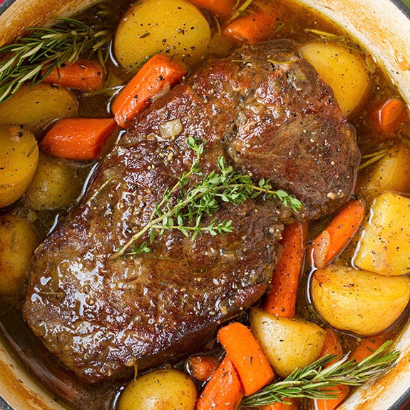 Pressure Cooker Pot Roast – Family Friendly Farms