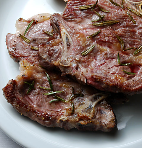 BBQ Lamb Shoulder Chops