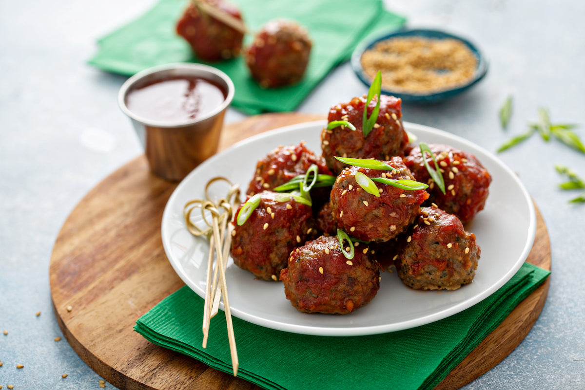 Asian Style Meatballs – Family Friendly Farms