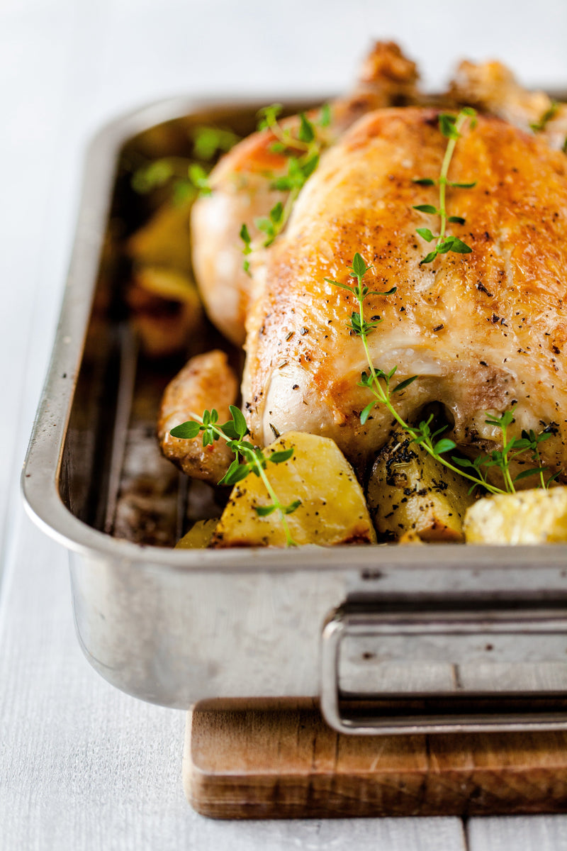 Oven Roasted Chicken with Veggies – Family Friendly Farms
