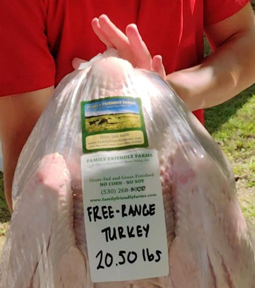 Free-Range Turkey - Family Friendly Farms Grass Fed and Pasture Raised Meats
