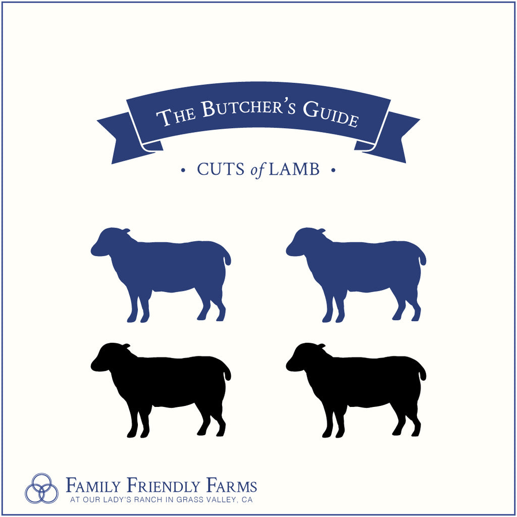 20 Ib Lamb Share (1/2) - Family Friendly Farms Grass Fed and Pasture Raised Meats