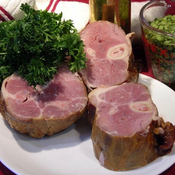 Natural Smoked Ham Hocks (1.0 lb) - Family Friendly Farms Grass Fed and Pasture Raised Meats