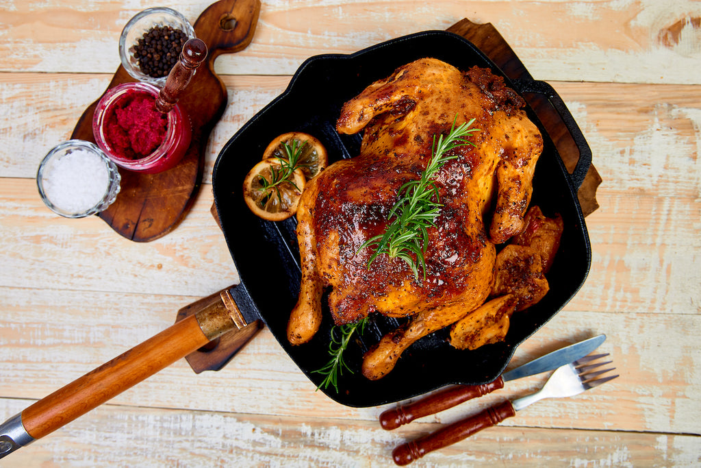 Oven Roasted Lemon Pepper Chicken