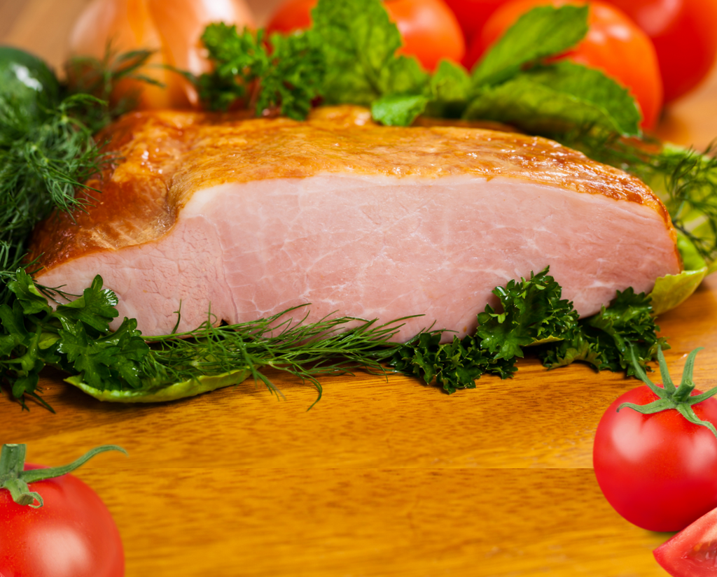 Flat Bone-In Ham (Loose Seal) - Family Friendly Farms Grass Fed and Pasture Raised Meats