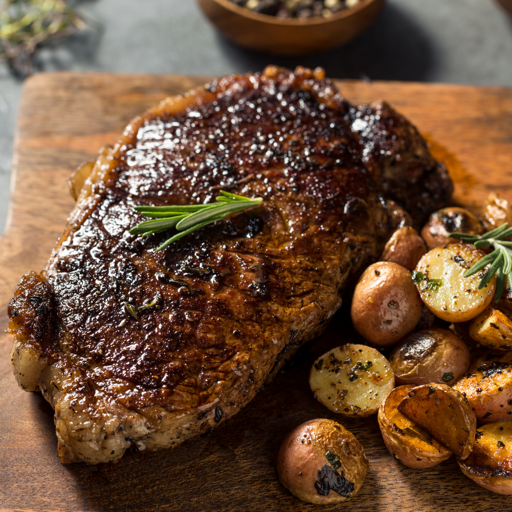 New York Strip Loin Roast - Family Friendly Farms Grass Fed and Pasture Raised Meats