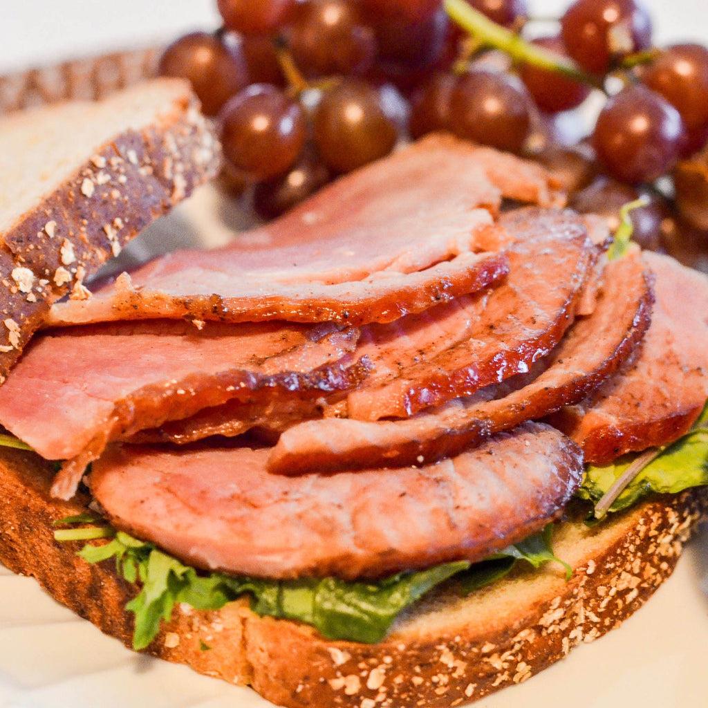 Natural Smoked Sliced Ham (1 lb) - Family Friendly Farms Grass Fed and Pasture Raised Meats