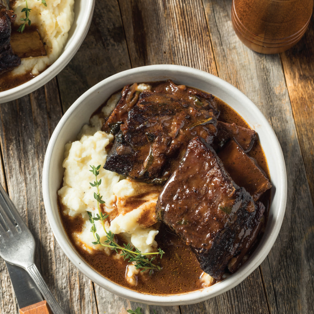 English Short Ribs (2.2 lbs) - Family Friendly Farms Grass Fed and Pasture Raised Meats