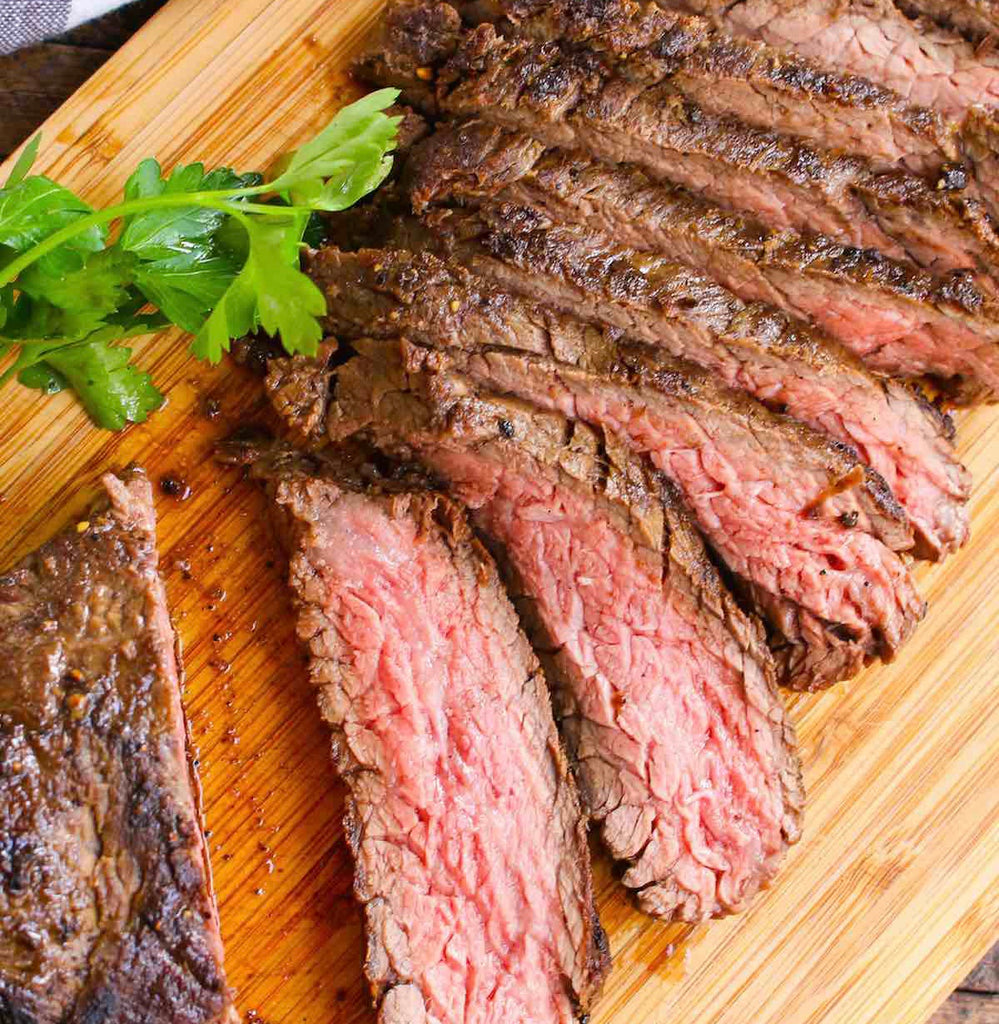 Bavette Steak (1.2 lbs) - Family Friendly Farms Grass Fed and Pasture Raised Meats