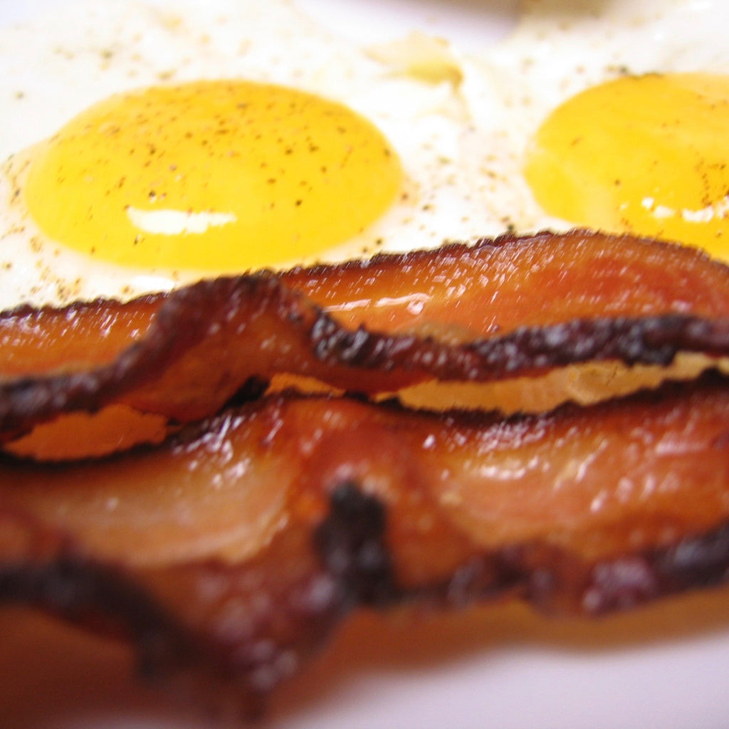 Fatty Natural Smoked Bacon (1.0 lb) - Family Friendly Farms Grass Fed and Pasture Raised Meats