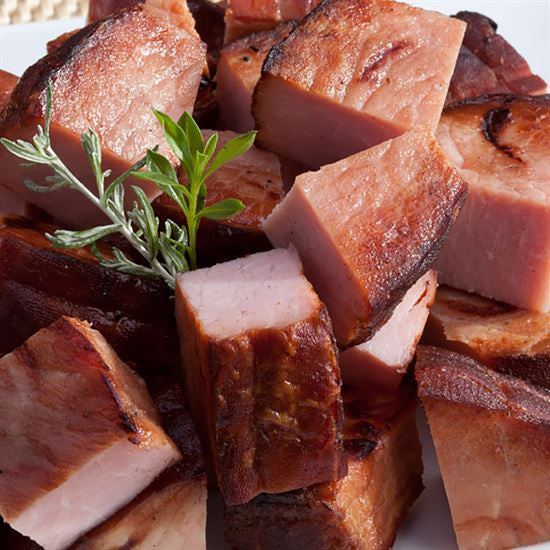 Natural Smoked Ham Ends (2.0 lbs) - Family Friendly Farms Grass Fed and Pasture Raised Meats