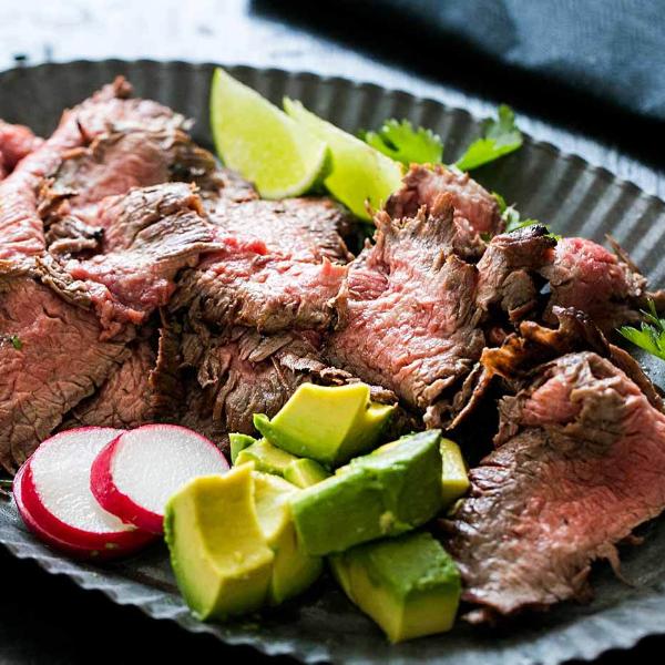Carne Asada (1.3 lbs) - Family Friendly Farms Grass Fed and Pasture Raised Meats