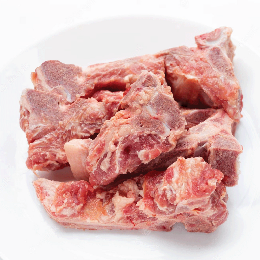10 lb Pork Soup Bones Pack - Family Friendly Farms Grass Fed and Pasture Raised Meats